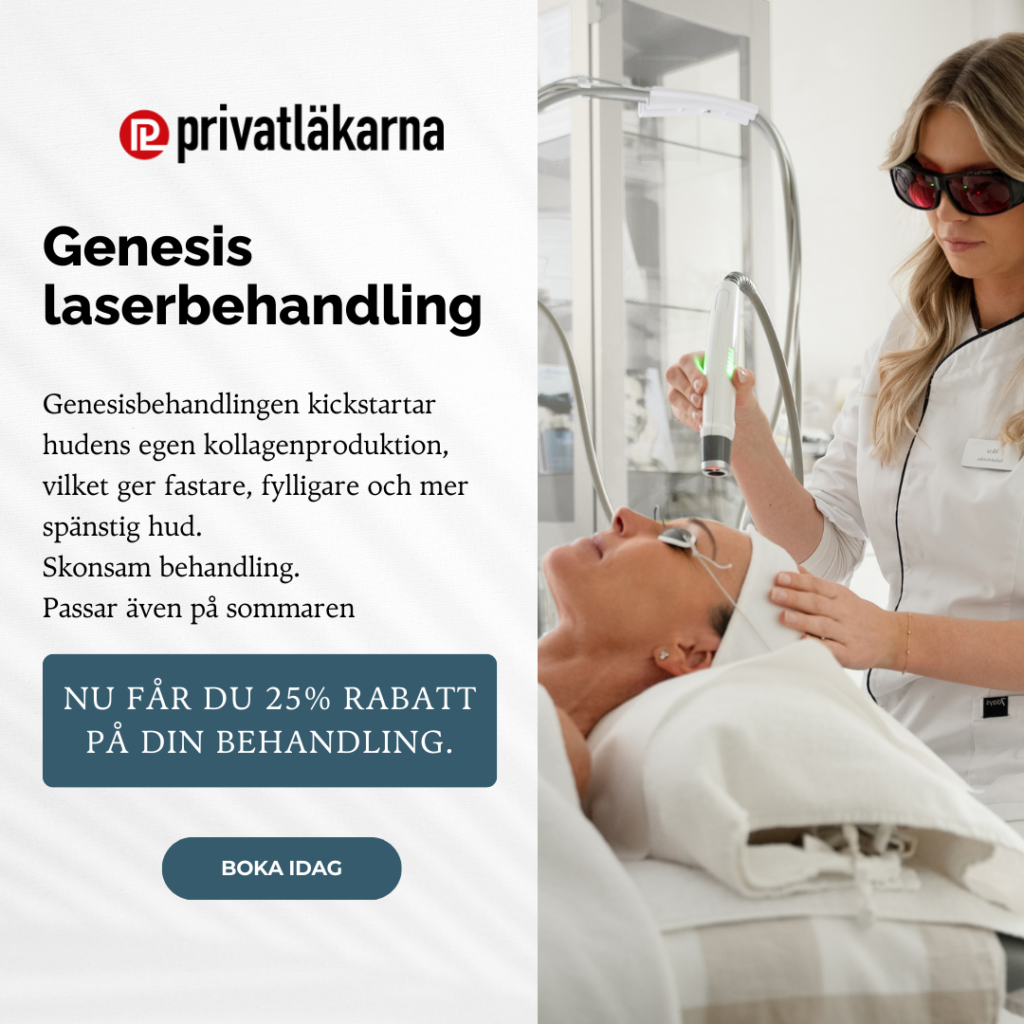 Just nu – 25 % rabatt på Genesis hudföryngring!